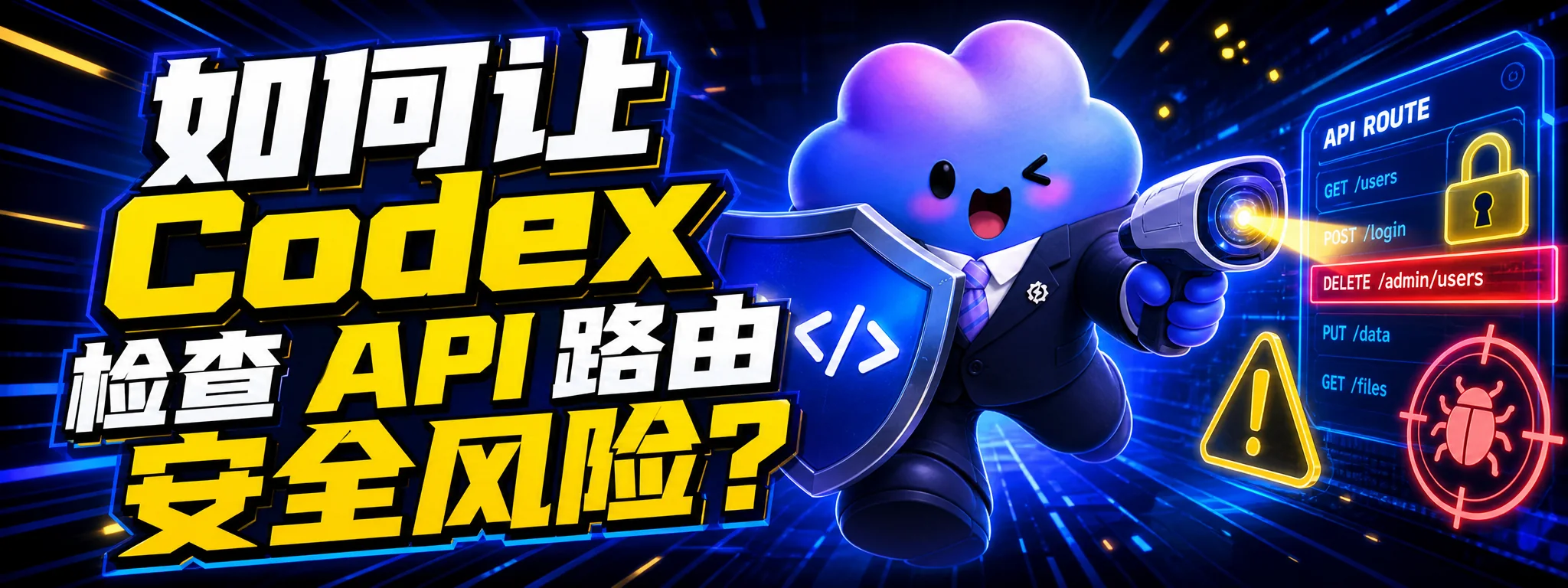 如何让 Codex 检查 API 路由安全风险?