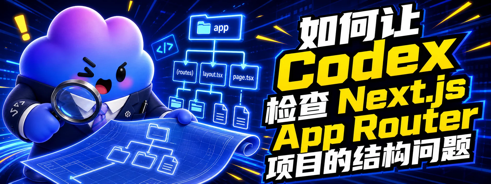 如何让 Codex 检查 Next.js App Router 项目的结构问题