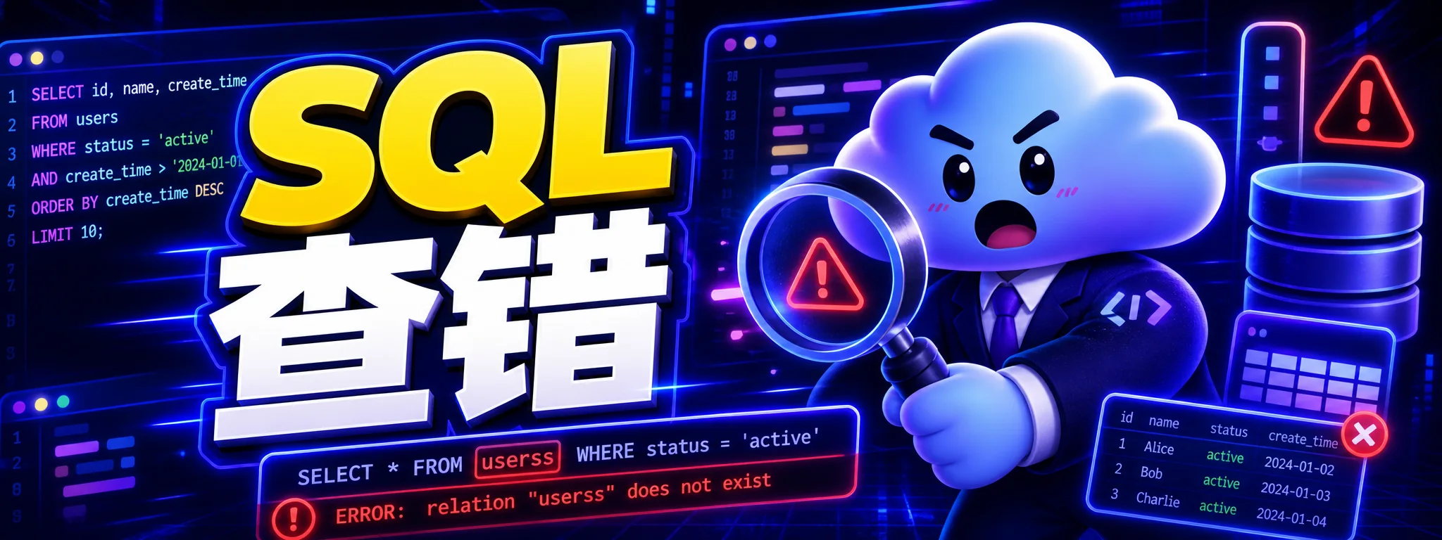 如何用 Codex 检查 SQL 查询是否有问题