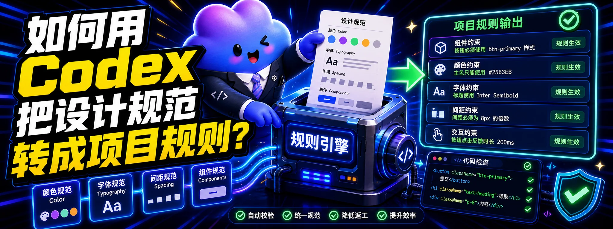 如何用 Codex 把设计规范转成项目规则?