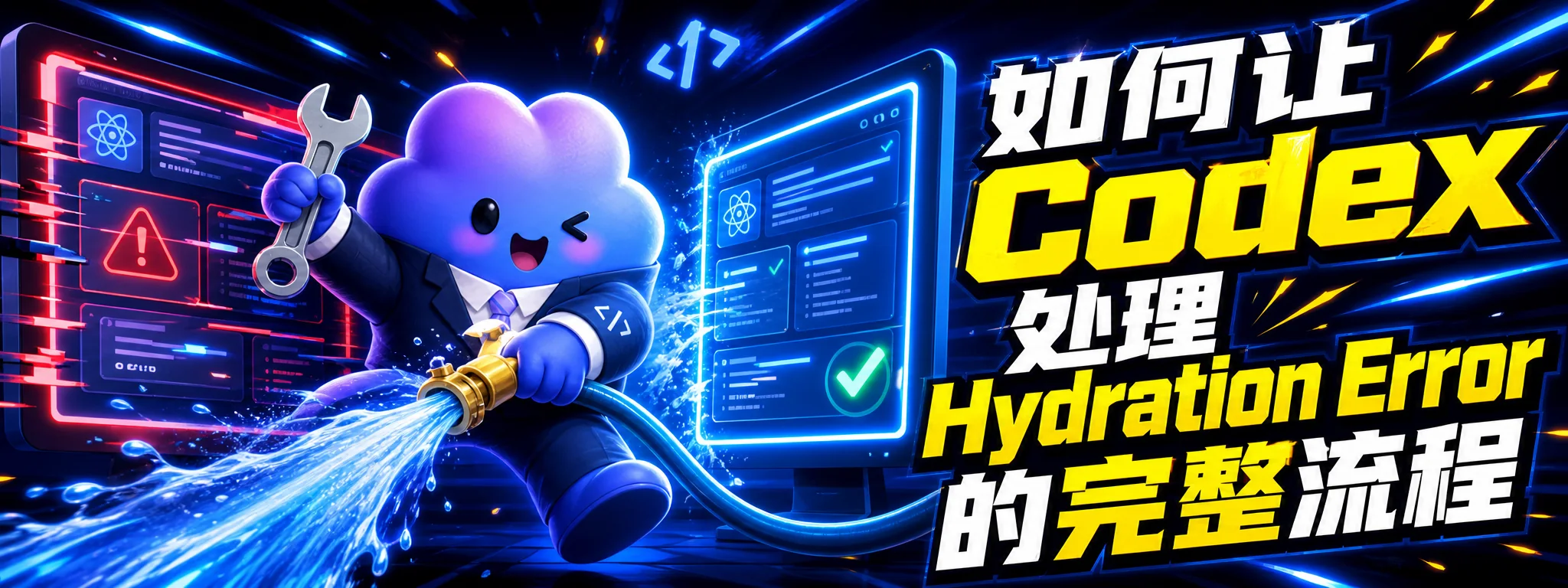 如何让 Codex 处理 Hydration Error 的完整流程