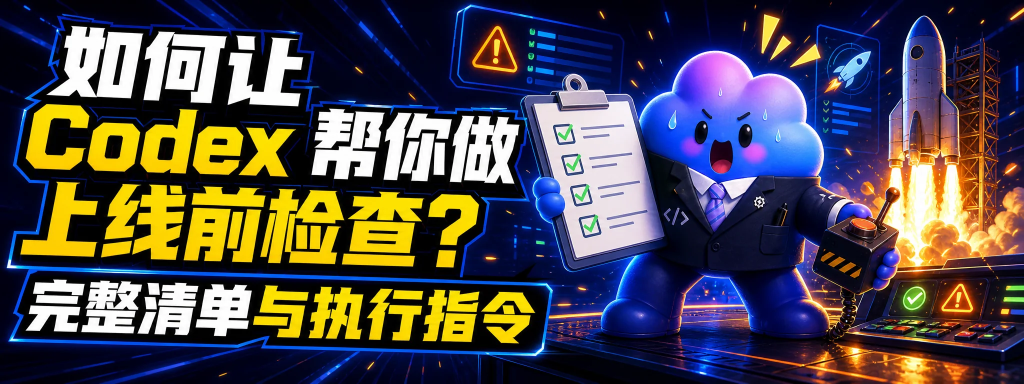 如何让 Codex 帮你做上线前检查?完整清单与执行指令