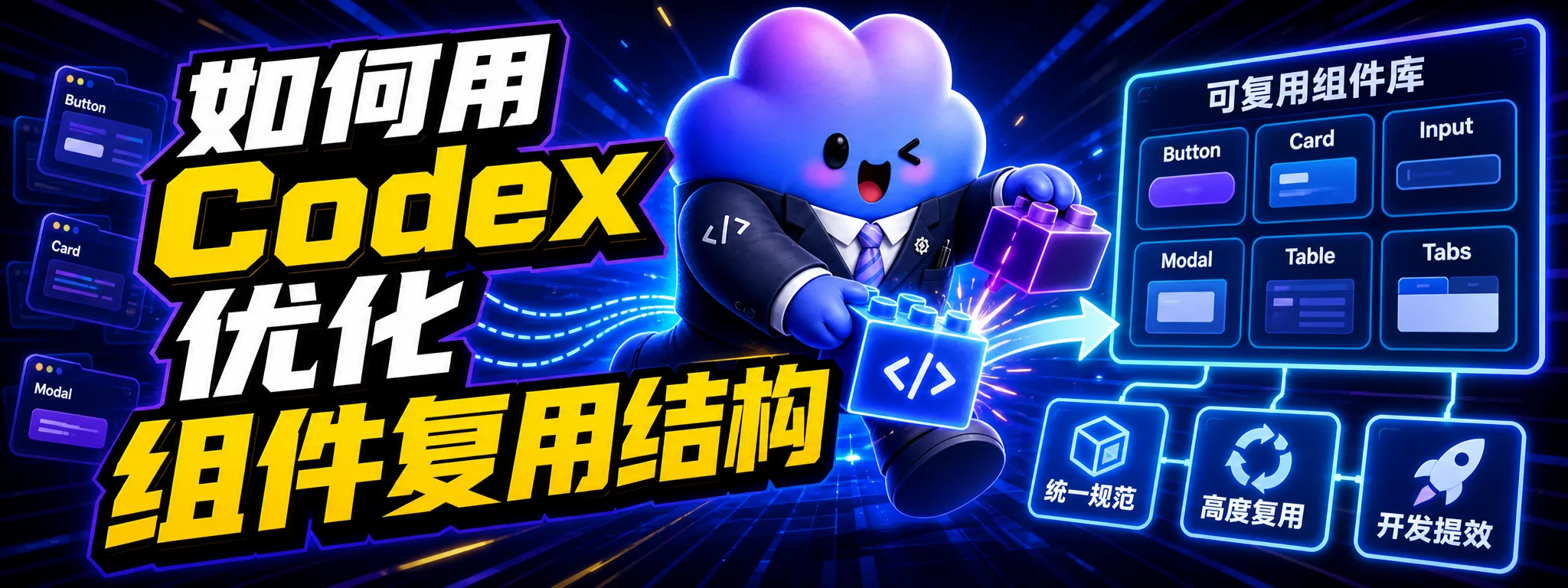 如何用 Codex 优化组件复用结构