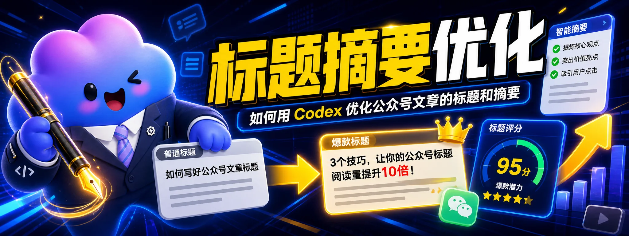 如何用 Codex 优化公众号文章的标题和摘要
