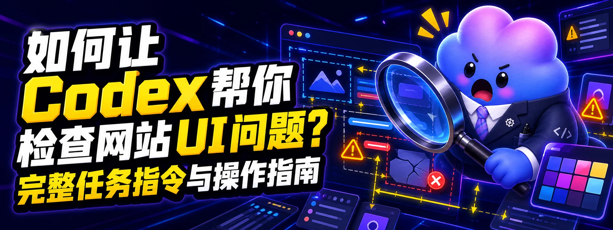 如何让 Codex 帮你检查网站 UI 问题?完整任务指令与操作指南